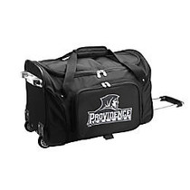 Denco Sports Luggage Rolling Duffel Bag, Providence Friars, 22 inch;H x 12 inch;W x 12 inch;D, Black