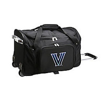 Denco Sports Luggage Rolling Duffel Bag, Villanova Wildcats, 22 inch;H x 12 inch;W x 12 inch;D, Black