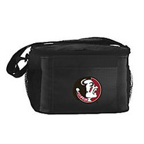 Kolder NCAA Lunch Tote, Florida State Seminoles, 8 1/2 inch; x 10 1/2 inch; x 6 1/4 inch;, Black