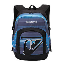 Quiksilver Schoolie Backpack For 17 inch; Laptops, Vertigo Blue Stripe