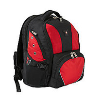 SWISSGEAR; SA1592 Backpack, Black/Red