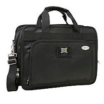 Denco Sports Luggage Expandable Briefcase With 13 inch; Laptop Pocket, Drexel Dragons, Black