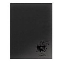 Markings by C.R. Gibson; Leatherette Padfolio, 9 1/4 inch; x 12 3/8 inch;, Kansas Jayhawks