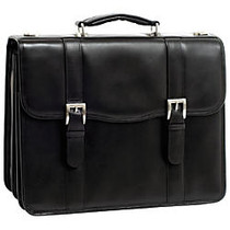 McKleinUSA Flournoy Double Compartment Laptop Case, Black