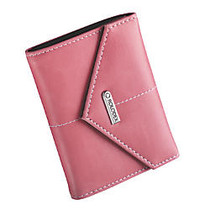 Rolodex; Pink At Work Personal Card Case, 36-Card Capacity