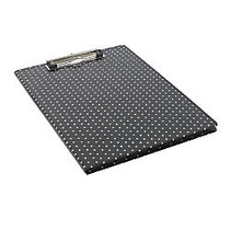 See Jane Work; Padfolio Clipboard, Black Dot