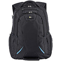 Case Logic BEBP-115 Carrying Case (Backpack) for 15.6 inch; Notebook, Tablet, iPad, Smartphone, Books, Accessories, Key, Bottle - Black
