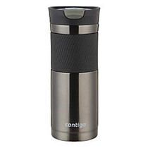 Contigo Ssh100b01 Snapseal(tm) Byron 20oz Vacuum-insulated Travel Mug (gunmetal)