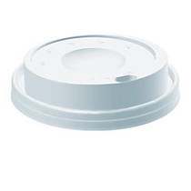 Dart; Cafe G Cappuccino Dome Lids, For 8 Oz Cups, White, Case Of 1,000