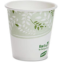 Dixie EcoSmart Viridian Paper Hot Cups - 10 fl oz - 1000 / Carton - Polylactic Acid (PLA) - Hot Drink, Beverage