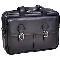 McKlein Kenwood Laptop Case With 15.4 inch; Laptop Pocket, Black