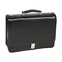 McKlein River North Leather Briefcase, Black
