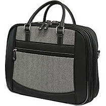 Mobile Edge ScanFast Carrying Case (Briefcase) for 16 inch; Ultrabook, Notebook, Magazine, Accessories, File, Document, Tablet - Black, White