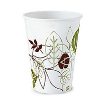 Dixie; Paper Hot Cups, 8 Oz., Pathways Design, Box Of 25