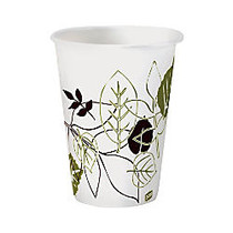 Dixie; Pathways; Paper Hot Cups, Leaves, 8 Oz, Case Of 500