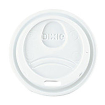 Dixie; PerfecTouch; Hot Cup Lids For 8 Oz. Cups, White, Box Of 100