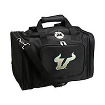 Denco Sports Luggage Expandable Travel Duffel Bag, South Florida Bulls, 12 1/2 inch;H x 18 inch; - 22 inch;W x 12 inch;D, Black