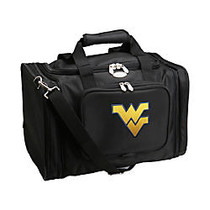 Denco Sports Luggage Expandable Travel Duffel Bag, West Virginia Mountaineers, 12 1/2 inch;H x 18 inch; - 22 inch;W x 12 inch;D, Black