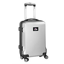 Denco Sports Luggage Rolling Carry-On Hard Case, 20 inch; x 9 inch; x 13 1/2 inch;, Silver, Fresno State Bulldogs