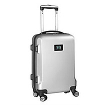 Denco Sports Luggage Rolling Carry-On Hard Case, 20 inch; x 9 inch; x 13 1/2 inch;, Silver, Hawaii Warriors