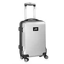 Denco Sports Luggage Rolling Carry-On Hard Case, 20 inch; x 9 inch; x 13 1/2 inch;, Silver, Navy Midshipmen