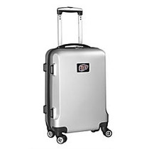 Denco Sports Luggage Rolling Carry-On Hard Case, 20 inch; x 9 inch; x 13 1/2 inch;, Silver, UTEP Miners