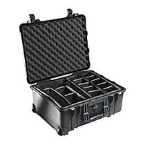 Pelican 1564 Waterproof Case with Dividers, Black