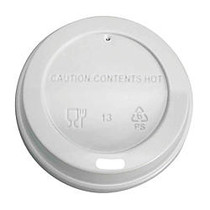 Highmark; Hot Cup Lids, White, Pack Of 500