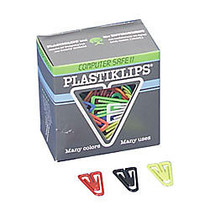 Baumgartens; Plastic Clips, Assorted Sizes, Assorted Colors, Box Of 315