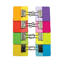 Clip-Rite&trade; Clip-Tabs&trade;, 1 3/4 inch;, Assorted Colors, Pack Of 8