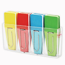 Clip-rite&trade; Clip-Tabs, 1 1/4 inch;, Blue/Green/Red/Yellow, 24 Clip-Tabs Per Pack, Set Of 6