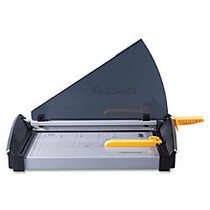 Fellowes; Plasma Guillotine Paper Cutter, 18 inch;, Black/Silver