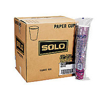 Solo; Bistro Design Hot Drink Cups, 10 Oz, Clear, Case Of 1,000