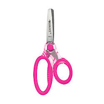 Westcott; Kids Microban Soft Handle Scissors, 5 inch;, Pointed, Assorted Colors