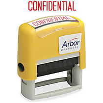 Accu-Stamp Pre-Inked Message Stamp, Confidential, Red (AbilityOne 7520-01-419-5949)