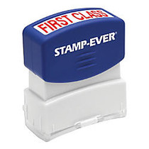Harland Clarke Pre-Inked Stamp,  inch;1st Class, inch; 9/16 inch; x 1 11/16 inch;, Red Ink