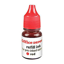 Office Wagon; Brand Pre-Ink Refill Ink, Red, Pack Of 2