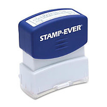 U.S. Stamp & Sign Pre-inked Stamp - Message Stamp -  inch;E-MAILED inch; - 0.56 inch; Impression Width x 1.69 inch; Impression Length - 50000 Impression(s) - Blue - 1 Each