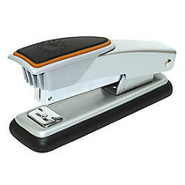 Office Wagon; Brand Compact Metal Desktop Stapler, Silver/Orange