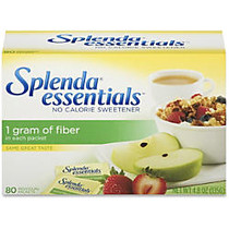 Splenda No Calorie Sweetener Fiber Packets, 80 ct