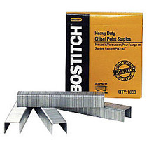 Stanley Bostitch; PHD-60 Staples, 1/2 inch;, Box Of 1000