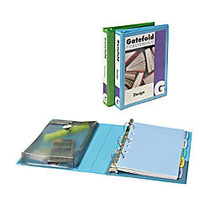 Avery; Protect & Store&trade; Mini View Binder &mdash; 8 1/2 inch; x 5 1/2 inch;, 1 inch; Rings, 36% Recycled, Green