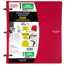 Five Star; Flex; NoteBinder, 1 inch; Rings, Assorted Colors