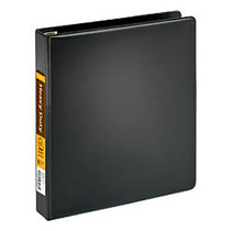 Heavy-Duty D-Ring Binder By [IN]PLACE;, 1 1/2 inch; Rings, 100% Recycled, Black
