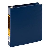 Heavy-Duty D-Ring Binder By [IN]PLACE;, 1 1/2 inch; Rings, 100% Recycled, Navy