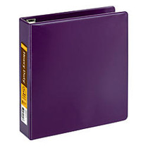 Heavy-Duty D-Ring Binder By [IN]PLACE;, 2 inch; Rings, 100% Recycled, Purple