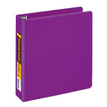 Heavy-Duty D-Ring Binder By [IN]PLACE;, 2 inch; Rings, 100% Recycled, Radiant Orchid