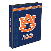 Markings by C.R. Gibson; Round-Ring Binder, 1 inch; Rings, 150-Sheet Capacity, Auburn Tigers