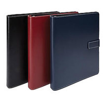 Office Wagon; Brand Classic-Style Magnetic-Strap Binder, 1 1/2 inch; Rings, Assorted Colors