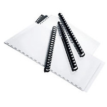 Office Wagon; Brand 5/8 inch; Binding Combs, 125-Sheet Capacity, Black, Pack Of 100